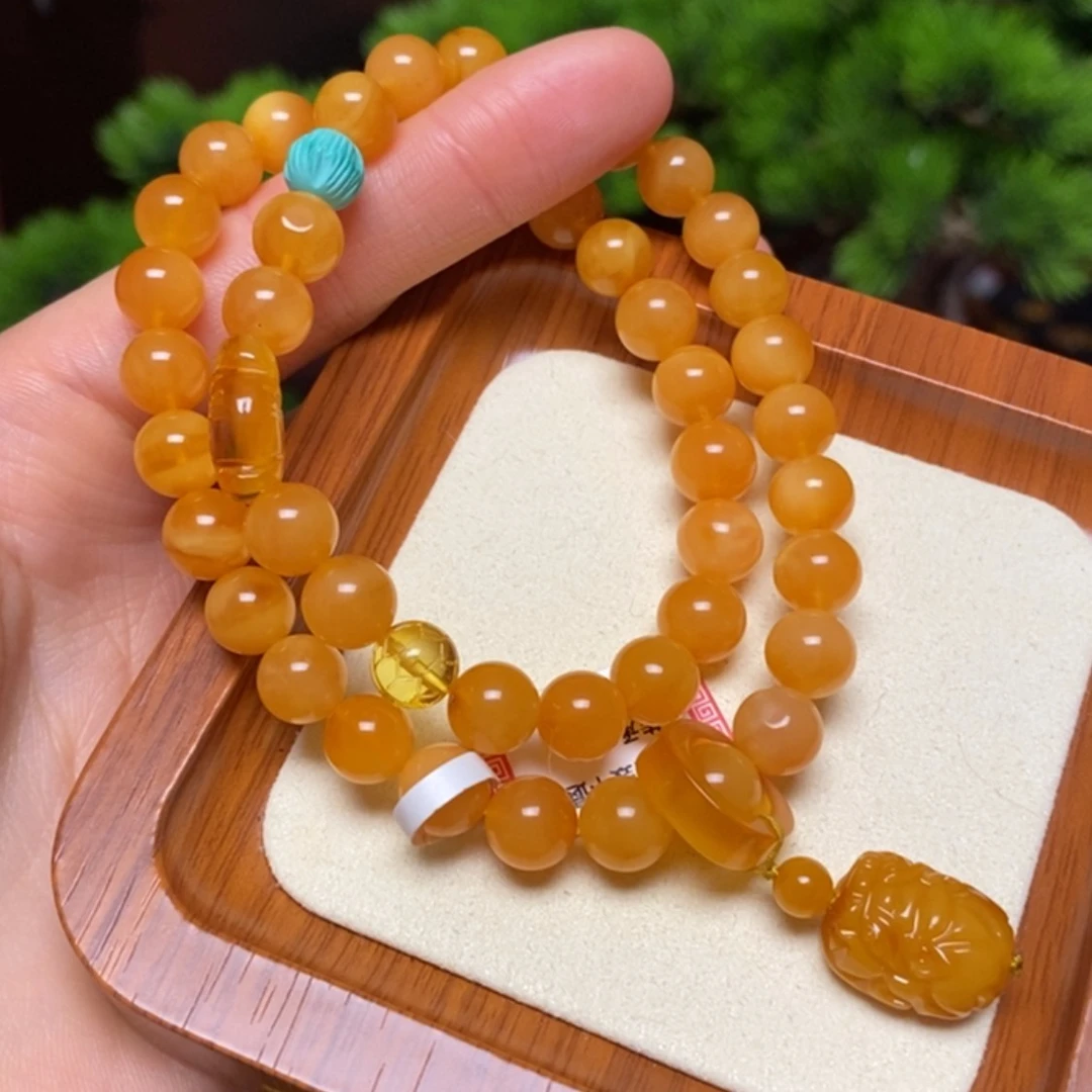 【闪购商品】手链蜜蜡未镶嵌手串