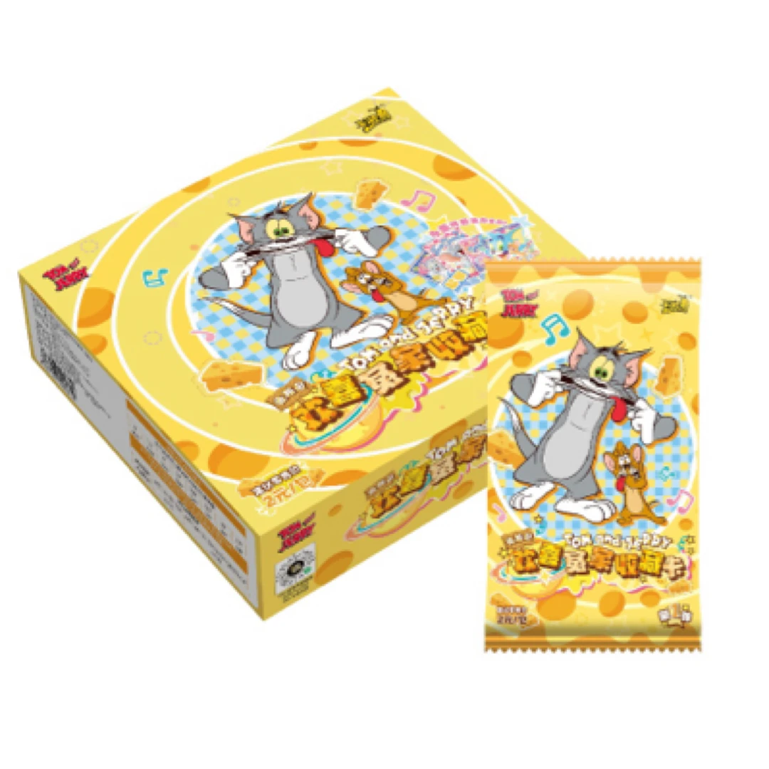 【玩法/平拆】猫和老鼠第1弹追趣包2元包正版周边收藏卡牌盲盒