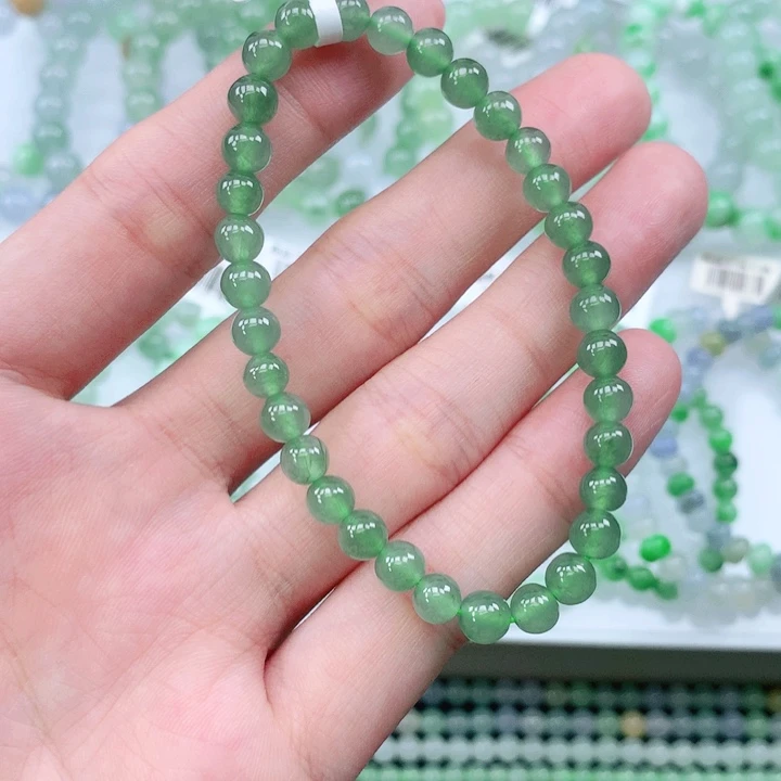 未镶嵌手链翡翠翡翠