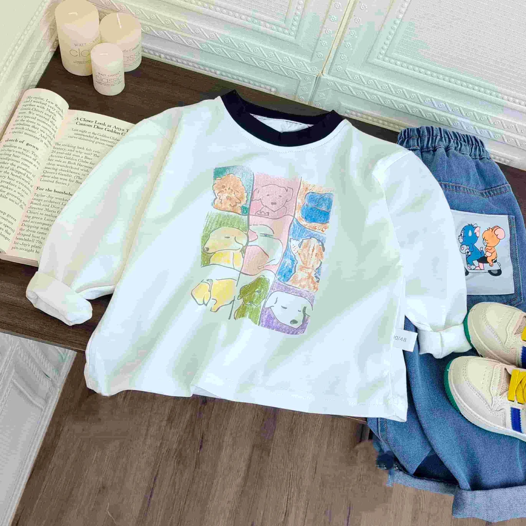 141儿童洋气春秋款时尚百搭简约打底衫