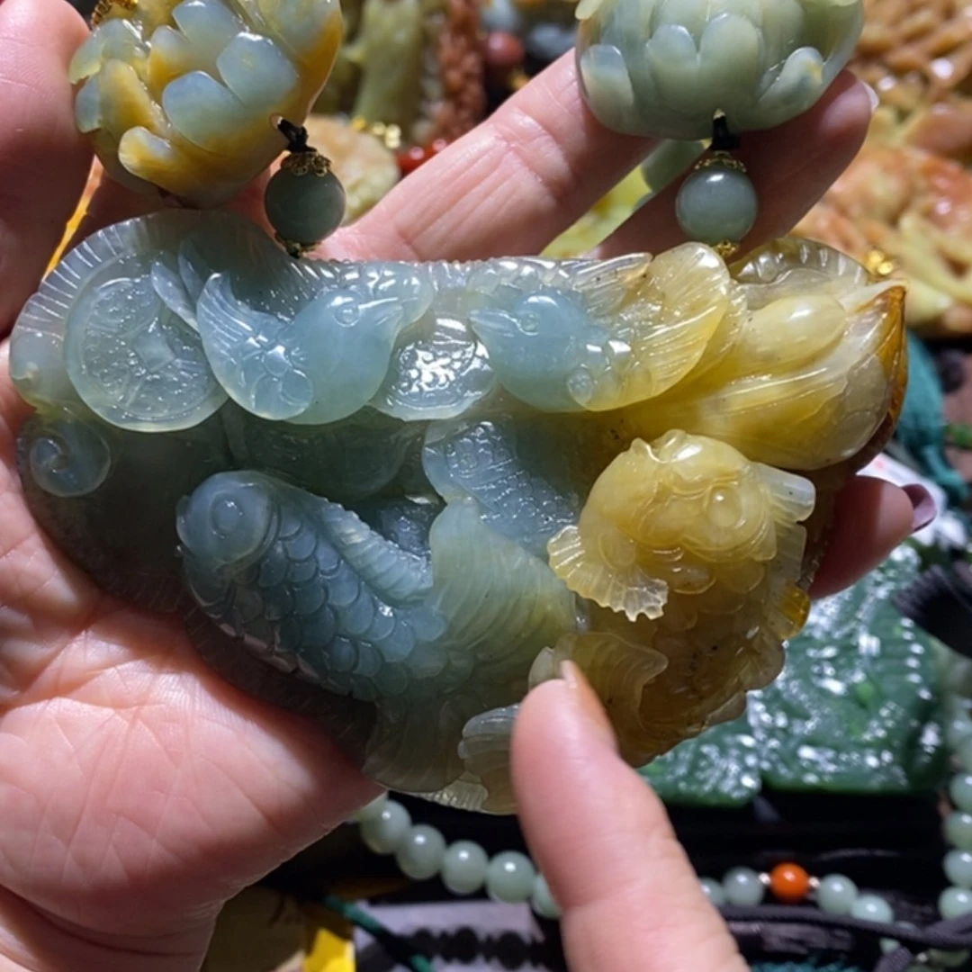 【闪购商品】岫玉毛衣链未镶嵌