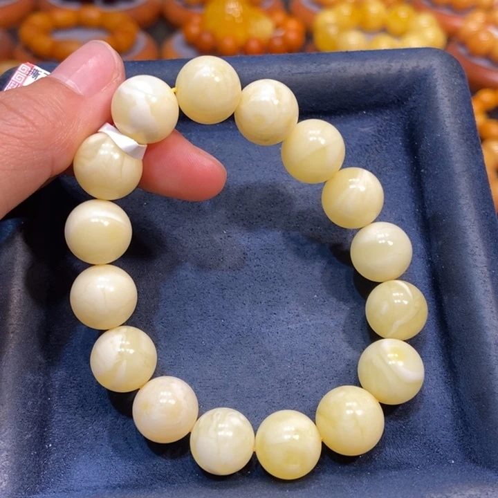 琥珀手链未镶嵌蜜蜡
