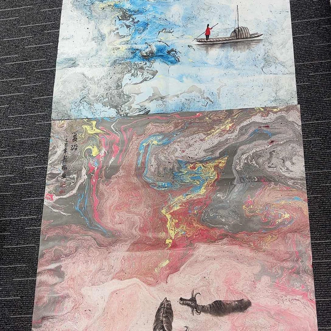 国画国画作品纯手绘
