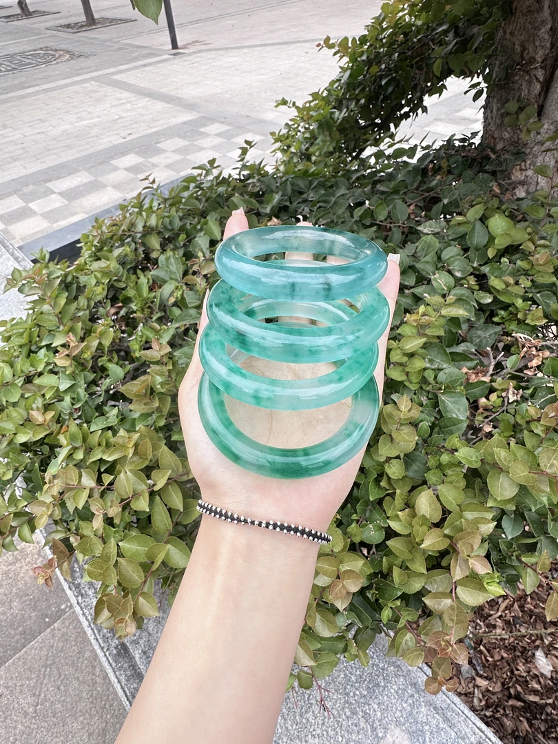 小珂专属 胖圆手镯【高货冰冰翠】时尚显白