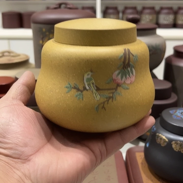 紫砂茶叶罐紫砂茶叶罐