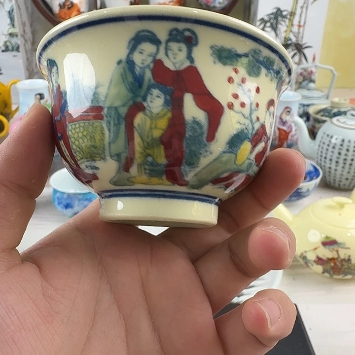 摆件景德镇陶瓷老厂瓷42