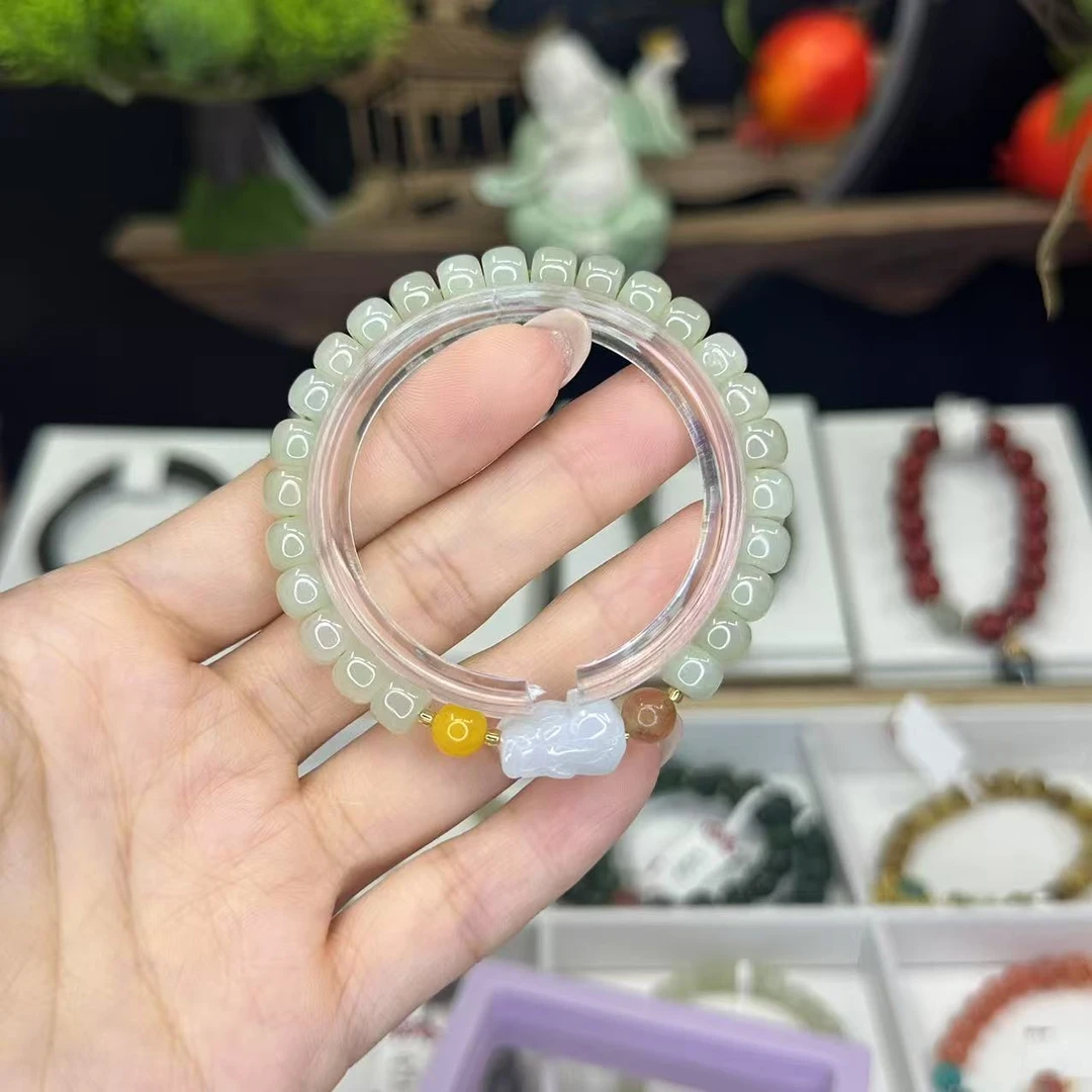 （新年好礼）和田玉貔貅手链7552