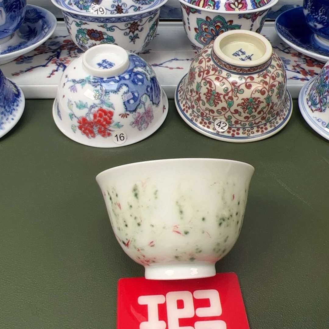 陶瓷景德镇纯手工纯手绘茶具木木8