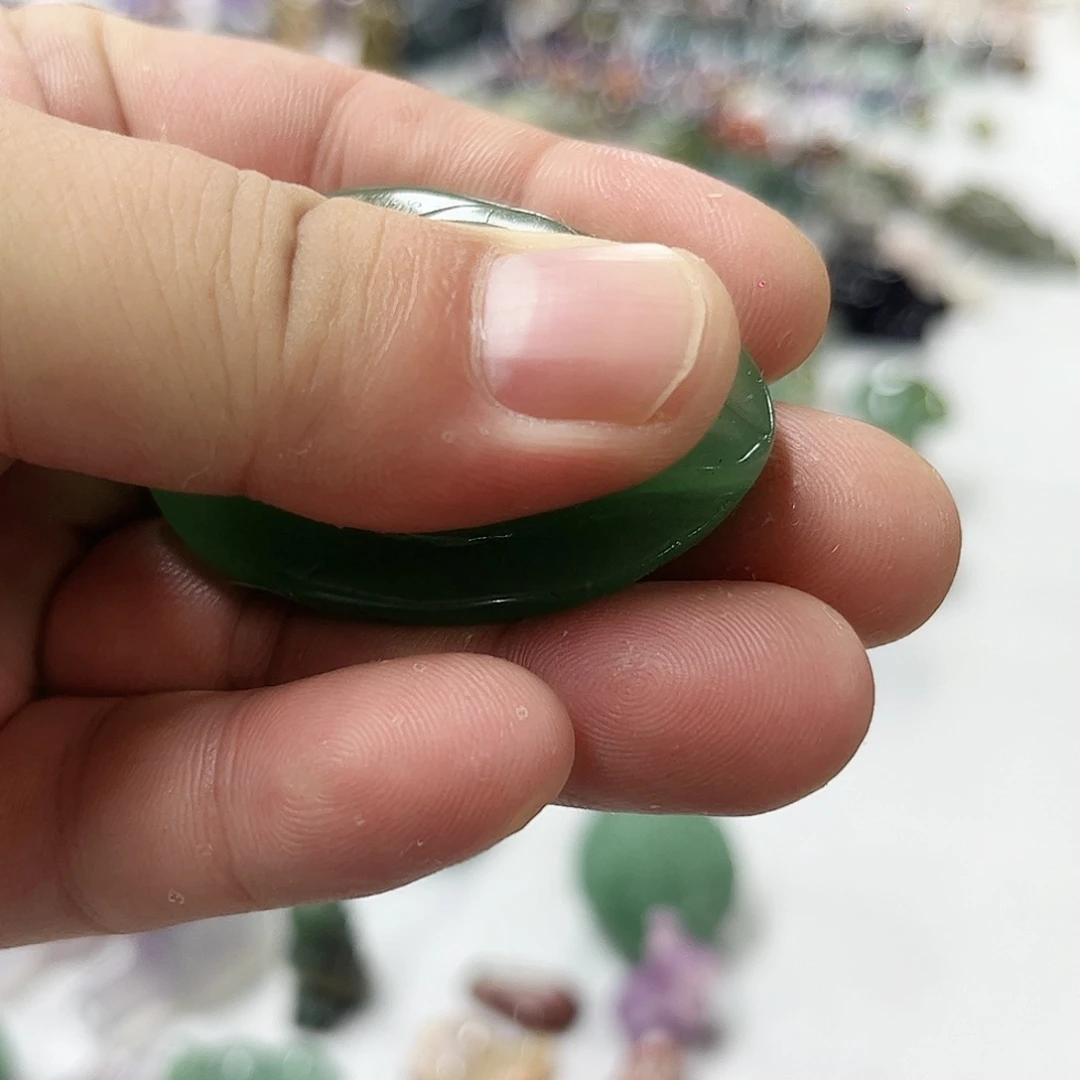 猪***饭水晶珠宝半成品未镶嵌