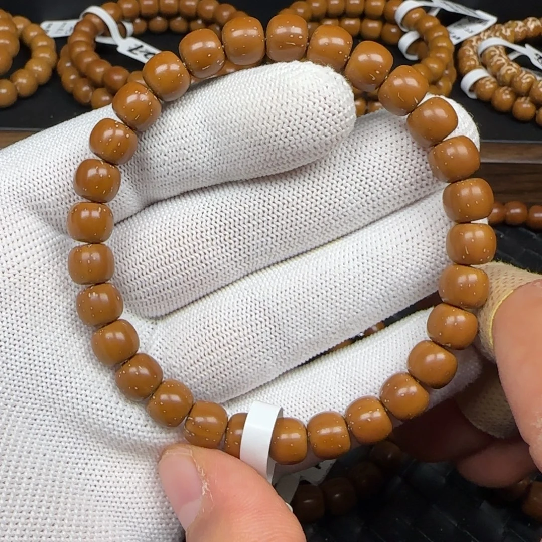 紫金鼠手串8.5mm实心老型（黄金甲）下播福利207A