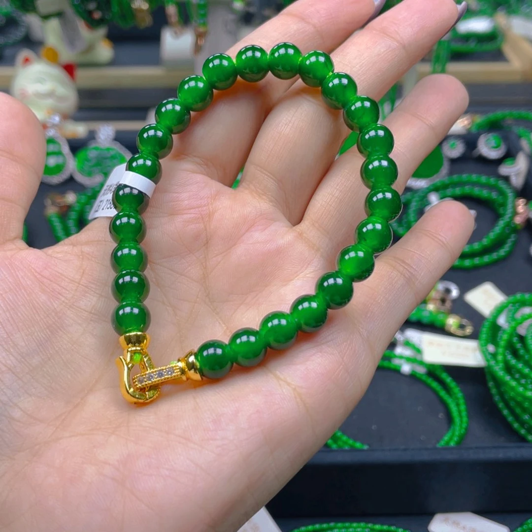 未镶嵌手链翡翠手链8