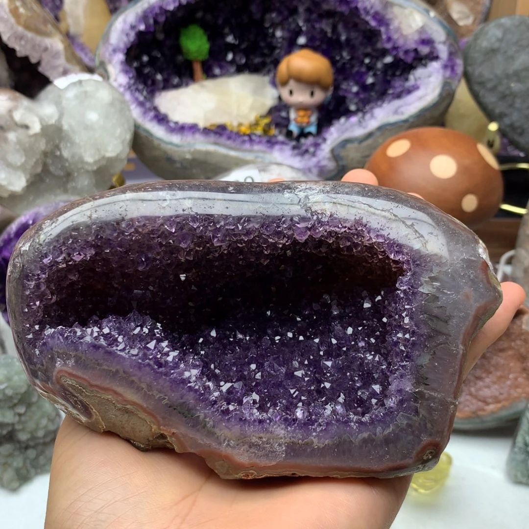 未镶嵌大型摆件（非配饰）紫晶
