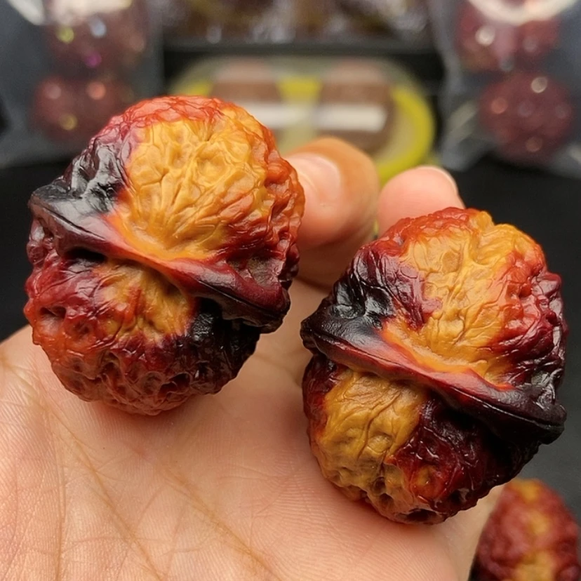 【闪购商品】把件文玩核桃40尺铁绣球