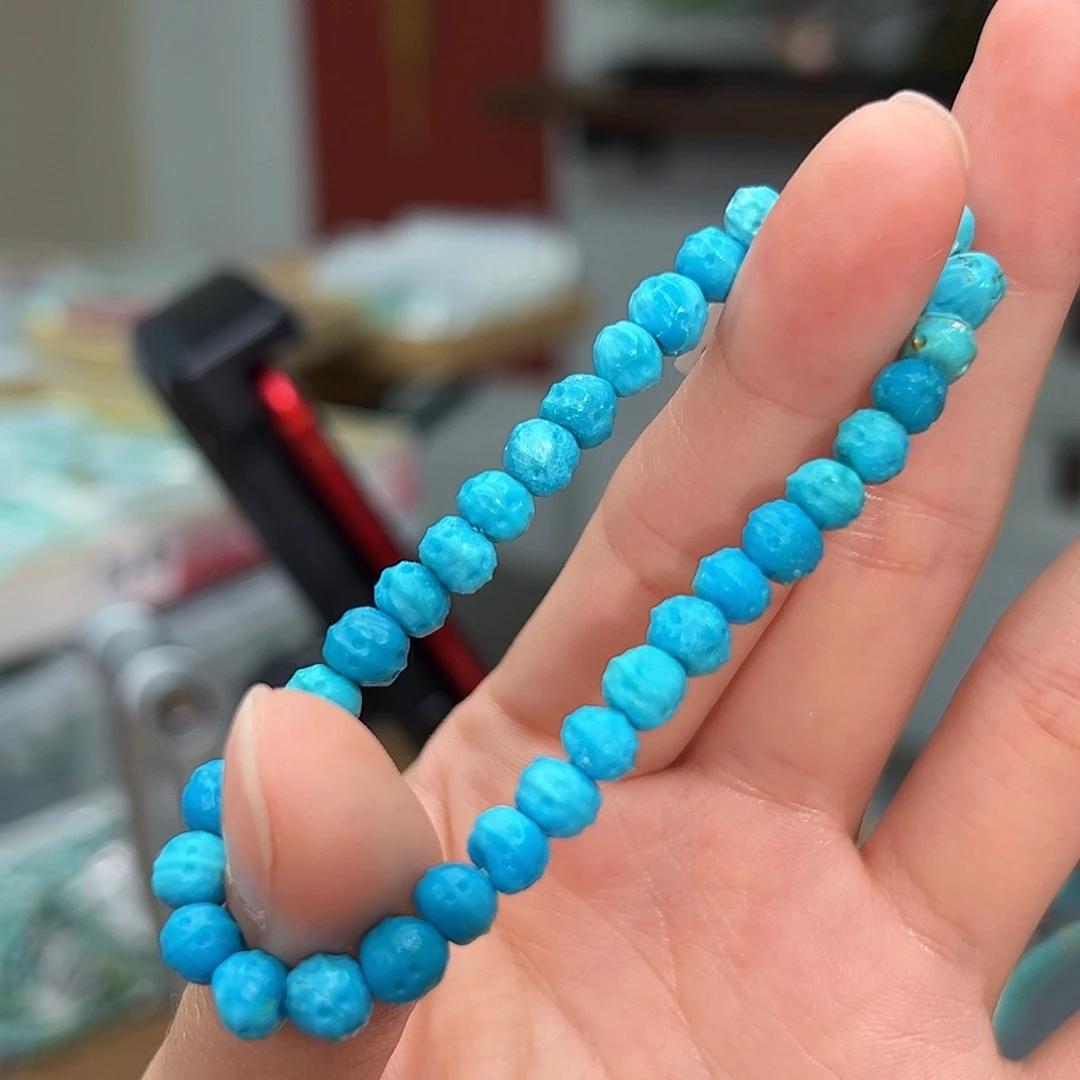 绿松石珠宝奇石未镶嵌