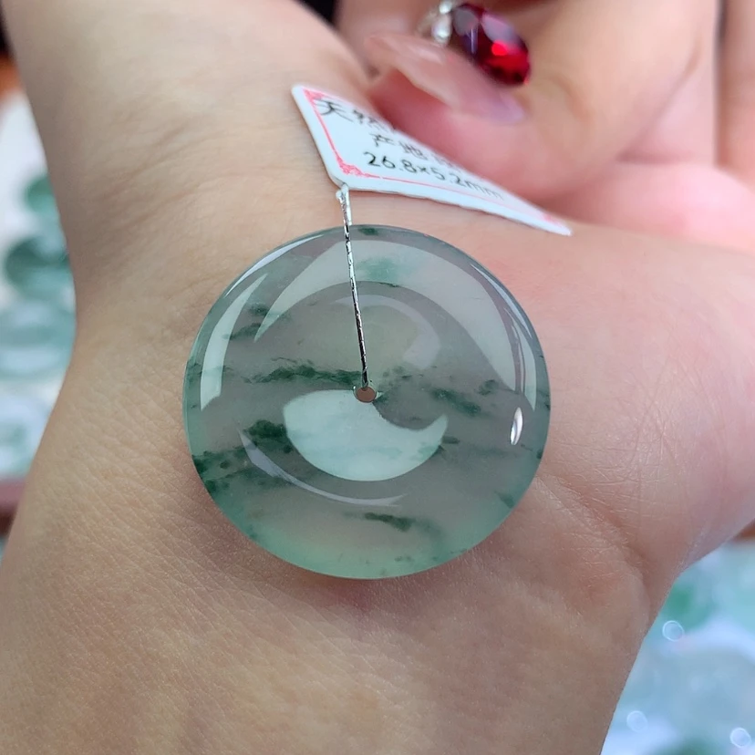 【闪购商品】翡翠吊坠(不含链)未镶嵌