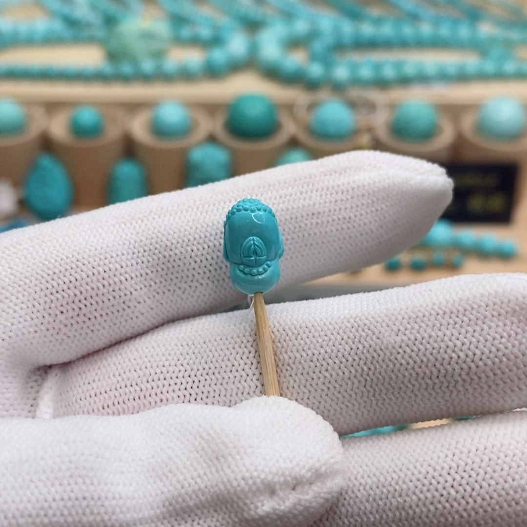 未镶嵌绿松石珠宝奇石