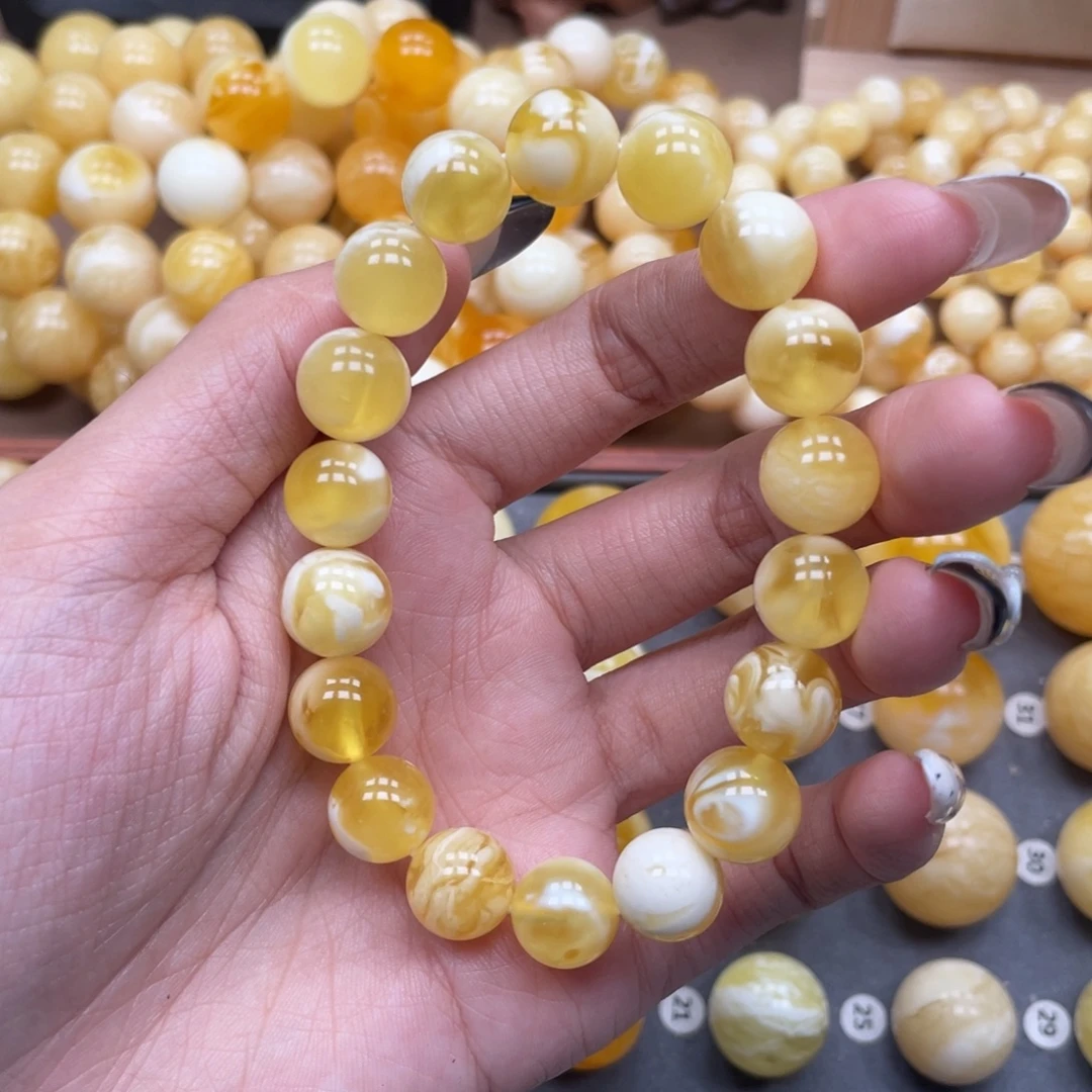 琥珀未镶嵌珠宝奇石