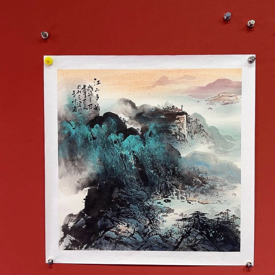 国画李川浦画家作品