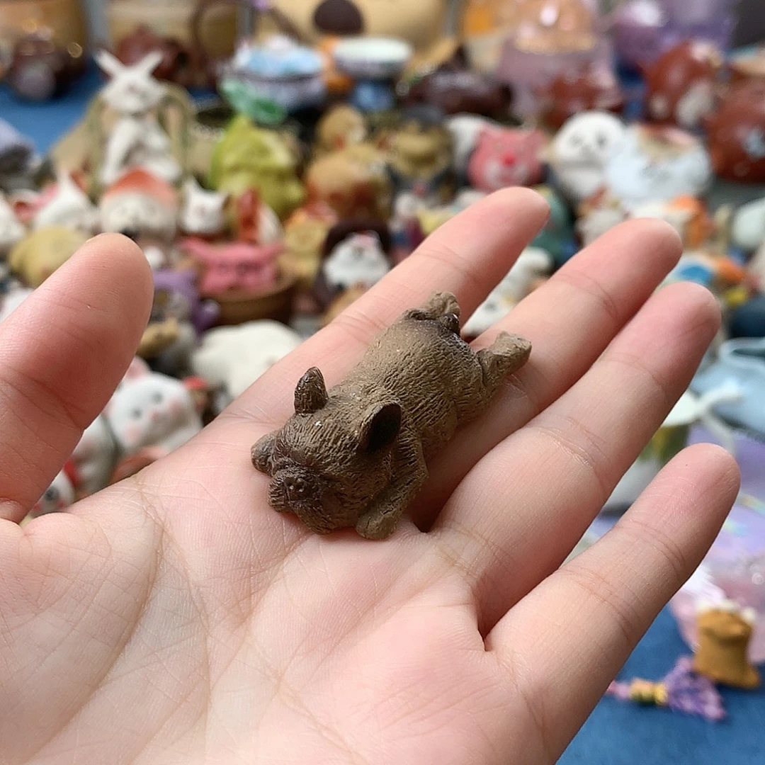 紫砂茶宠手工制作