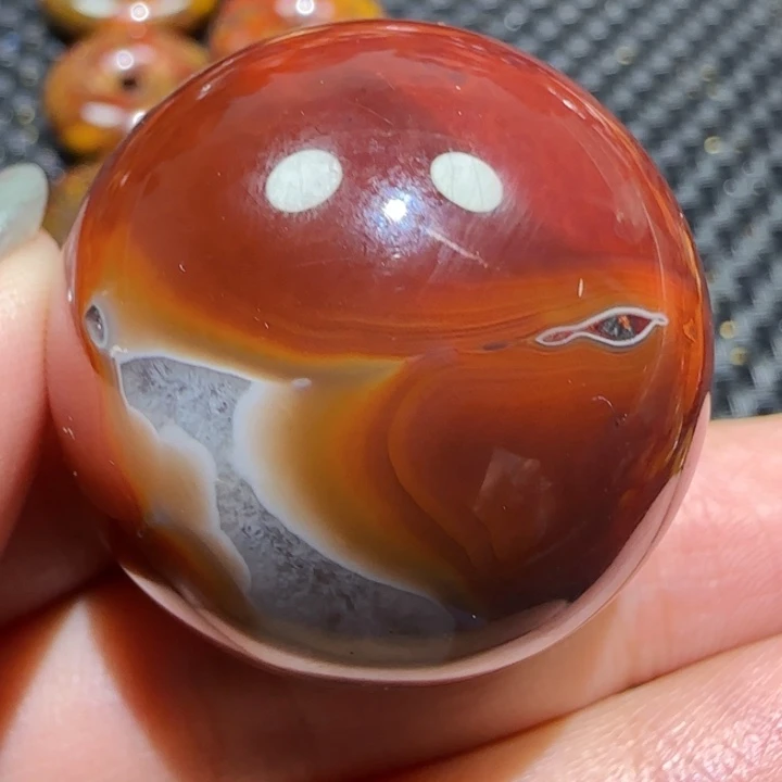 用***1玛瑙/玉髓未镶嵌吊坠