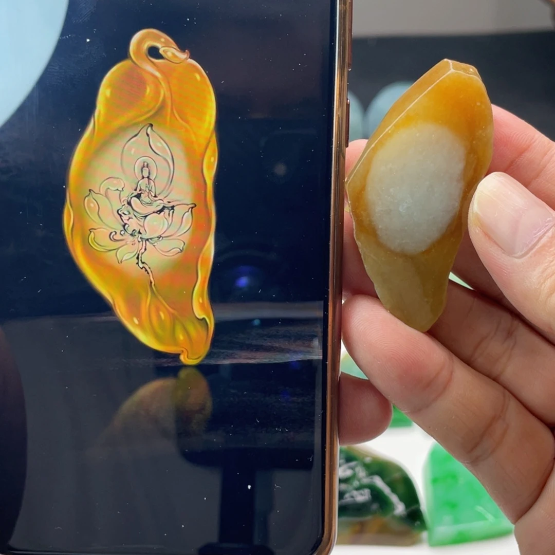 未镶嵌定制翡翠翡翠片料