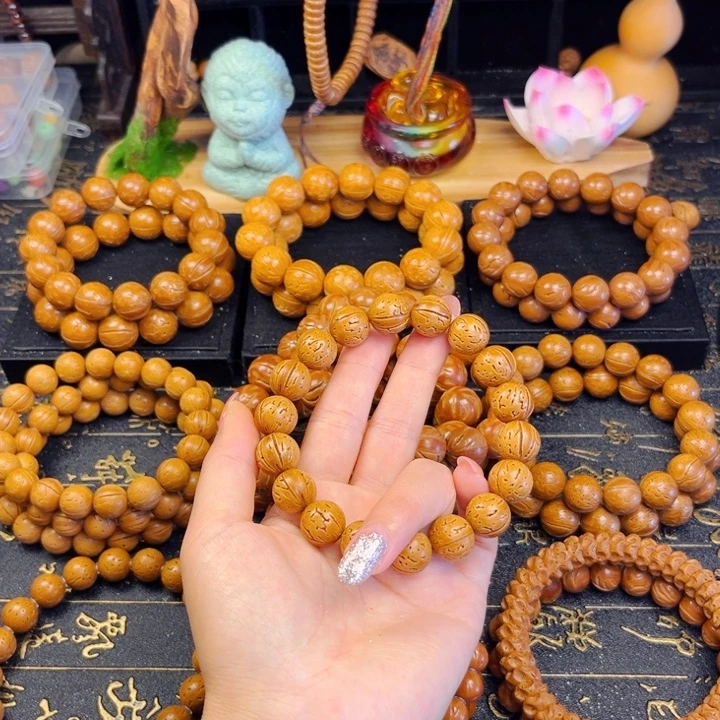 桃核手串磊*13尺寸桃核