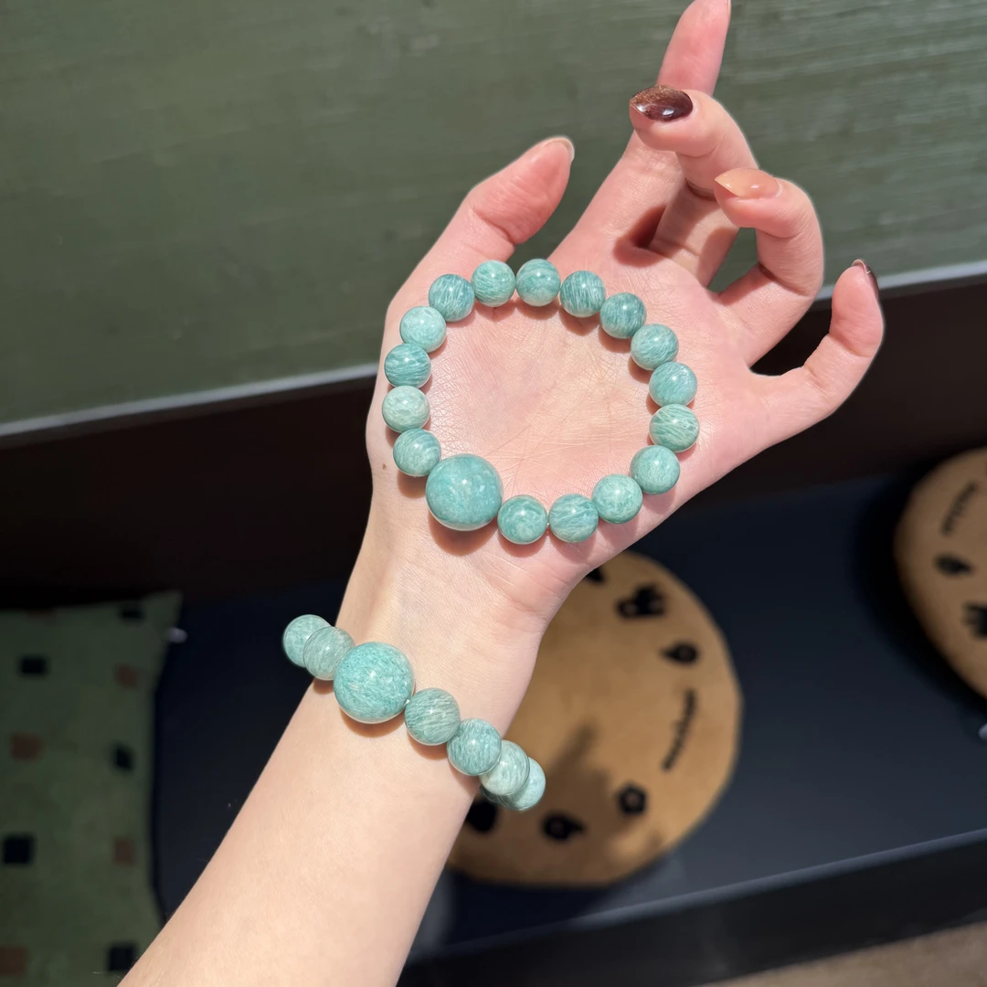 *海沫流光*天河石手串 多样性发其一