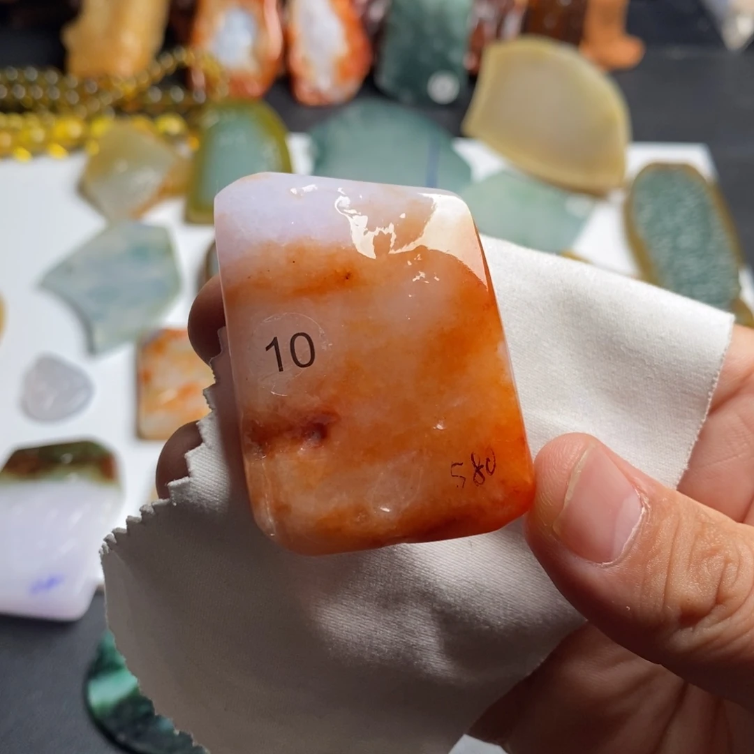 定制翡翠未镶嵌海***者定制材料