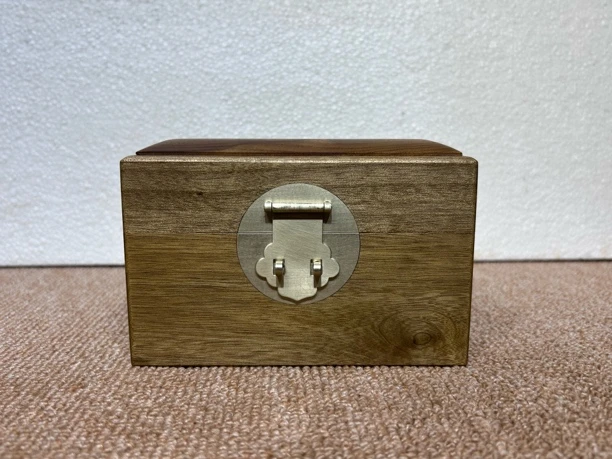 苏工工艺四川小叶桢楠老料盒子14.2x12x9