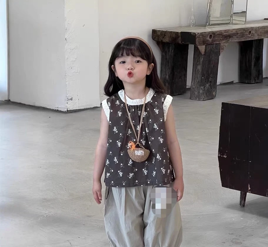 H12【韩系8815碎花套装】童装