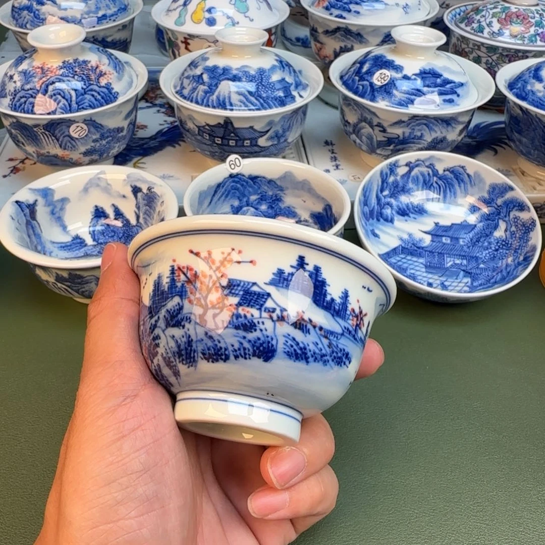 纯手工纯手绘茶具80