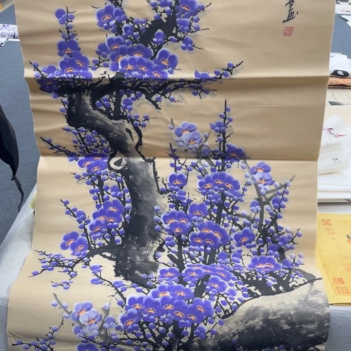 国画绘画手绘作品