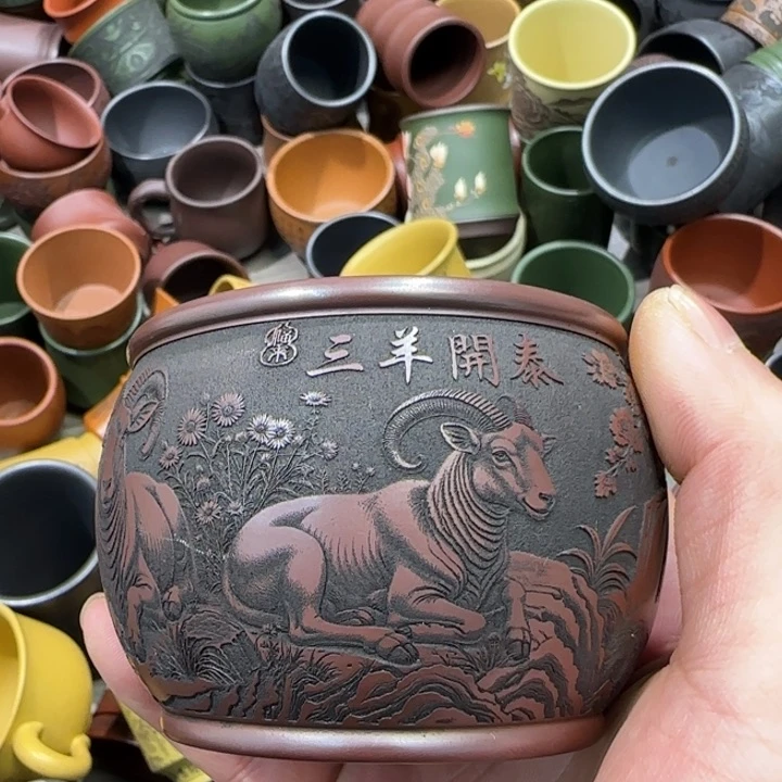 茶杯紫砂全手工制作工艺