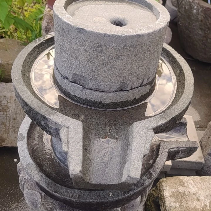 砖雕绿豆青石磨包邮