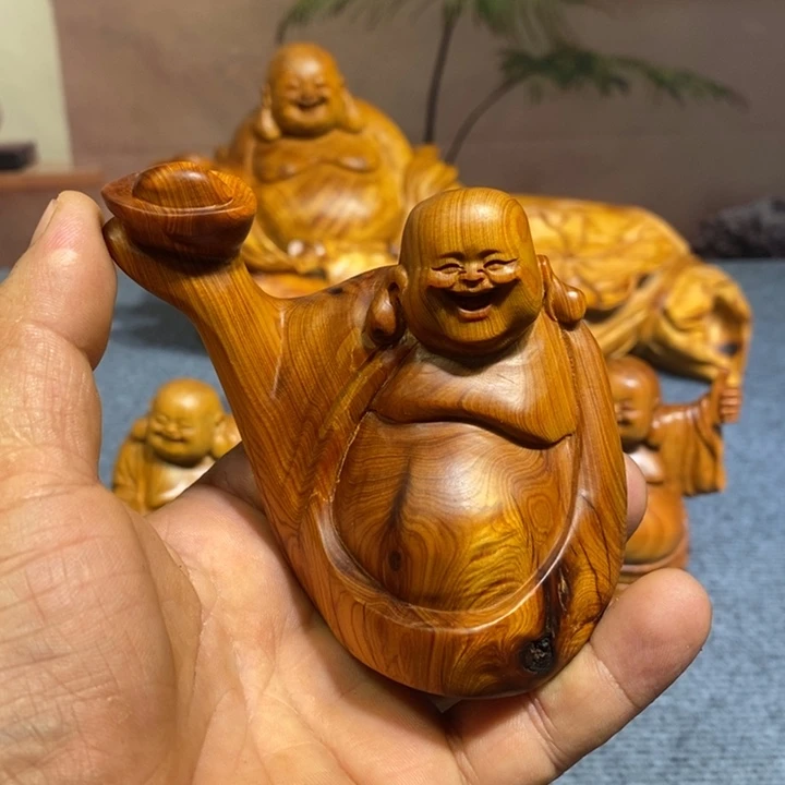 柏木（崖柏）木雕工艺品摆件家居手把件