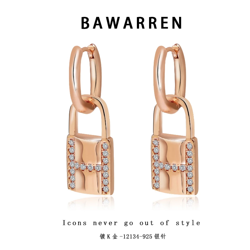 Bawarren 意❤ 12134-【H包包】耳环简约