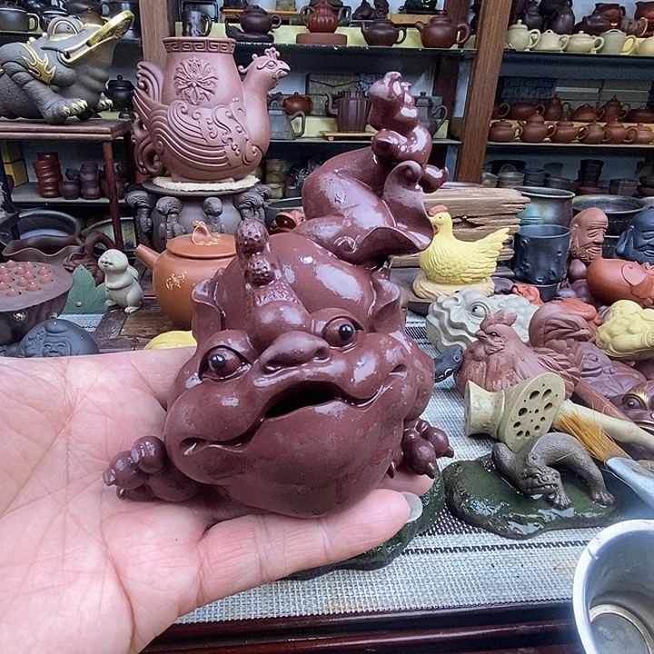 茶宠紫砂宜兴紫砂