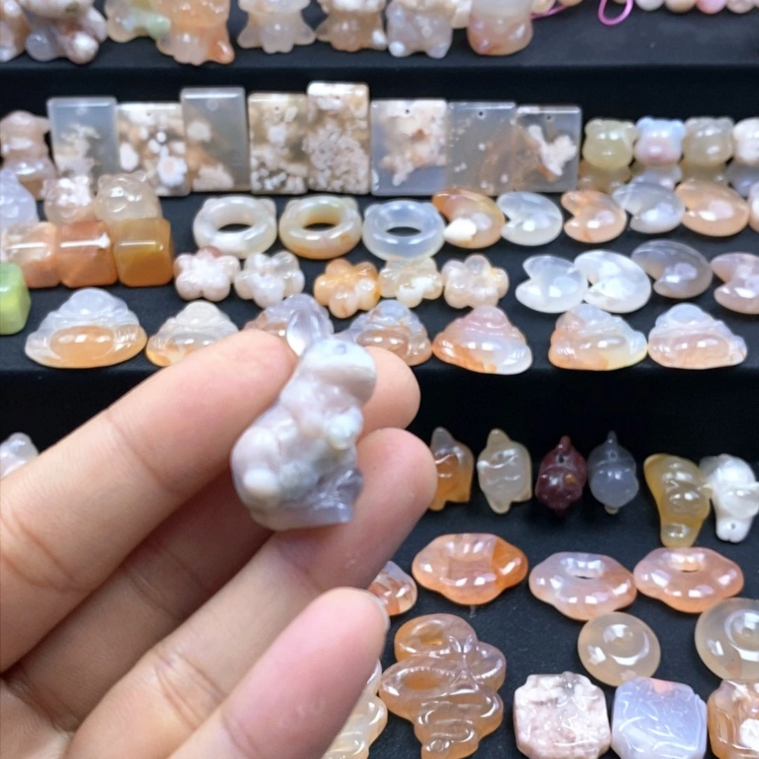 石英质玉吊坠(不含链)未镶嵌N*