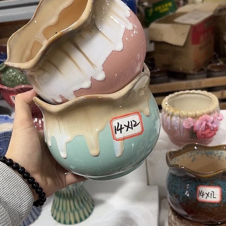 陶瓷花盆福利价全场10包邮