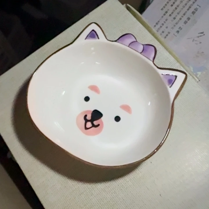 微瑕疵介意勿拍陶瓷器皿S405