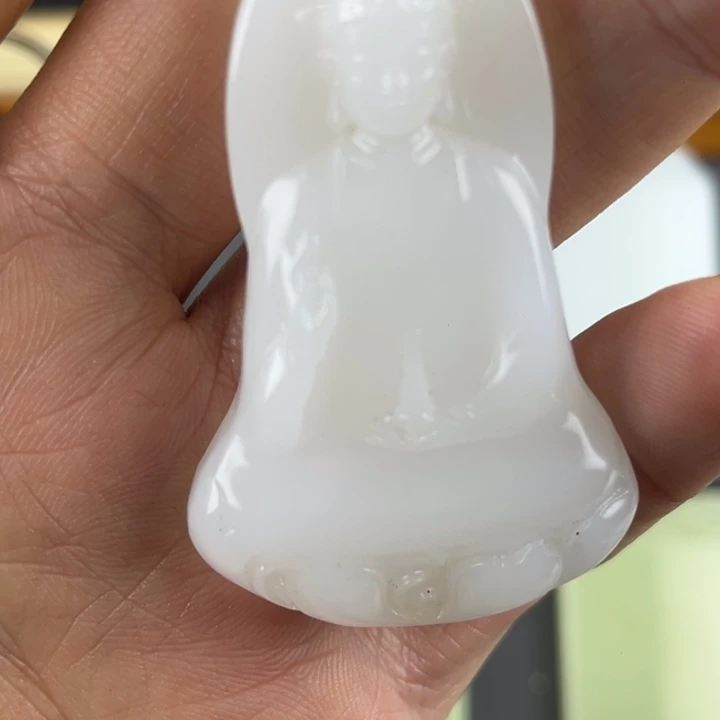 熬***生玉一级白宝瓶观音福利