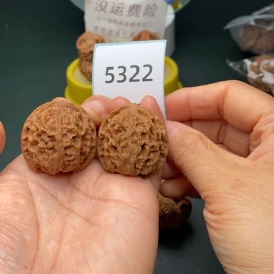 把件文玩核桃练****形苹果园手捻5322