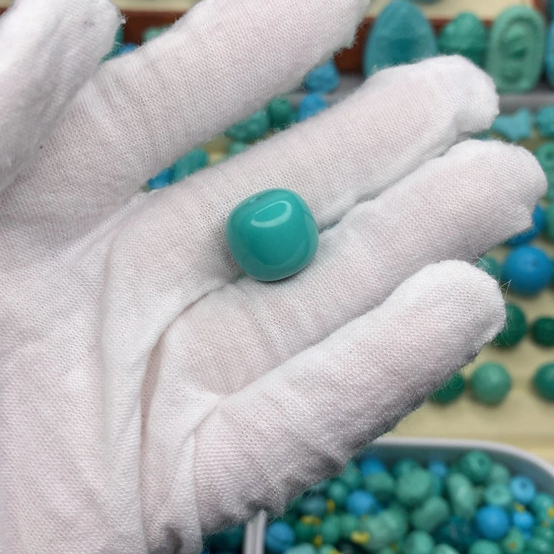 潢***濑高瓷蓝绿精品尺寸13.8