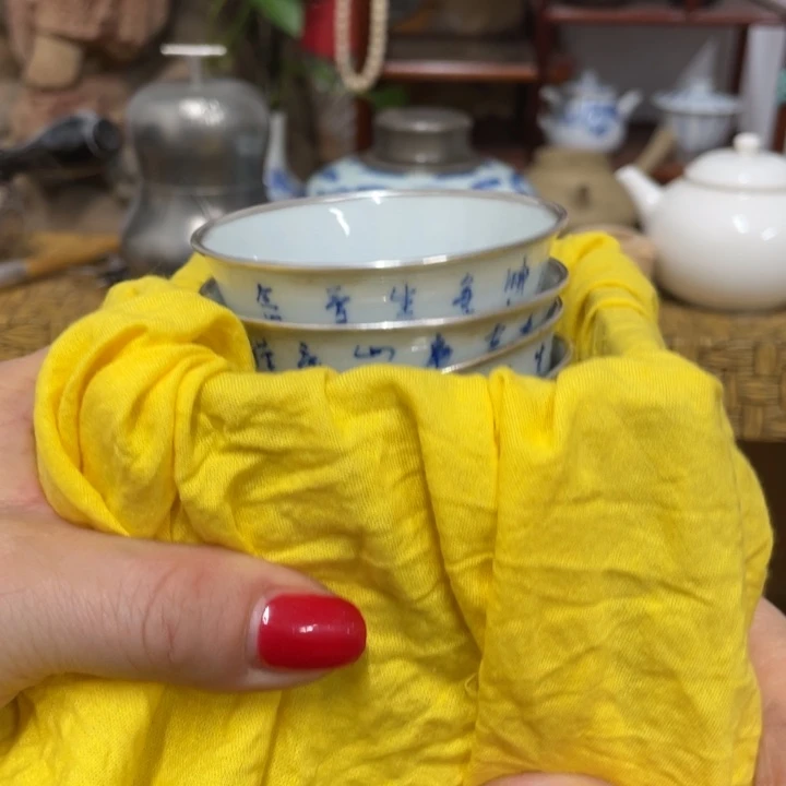 张***斌瓷中古艺术品摆件