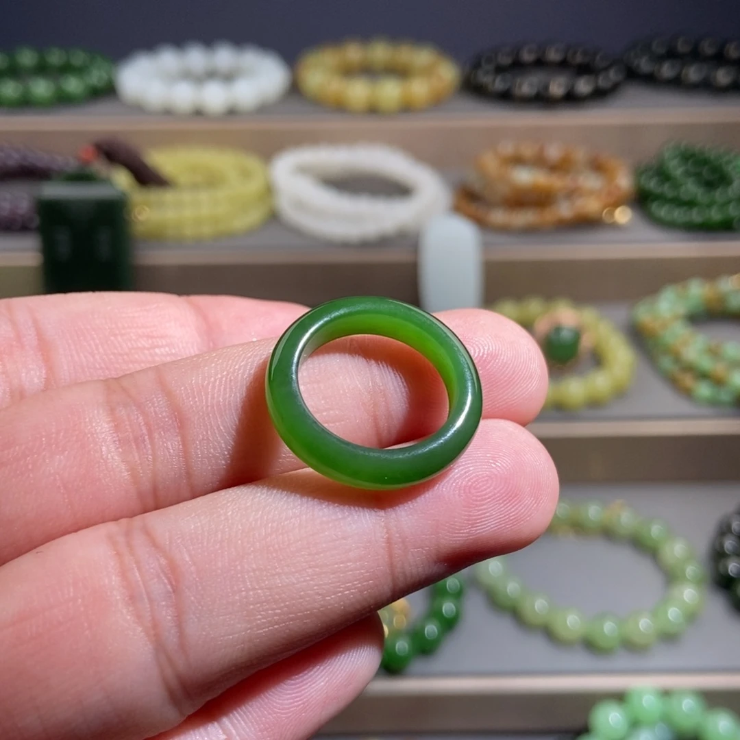 和田玉手链未镶嵌细*