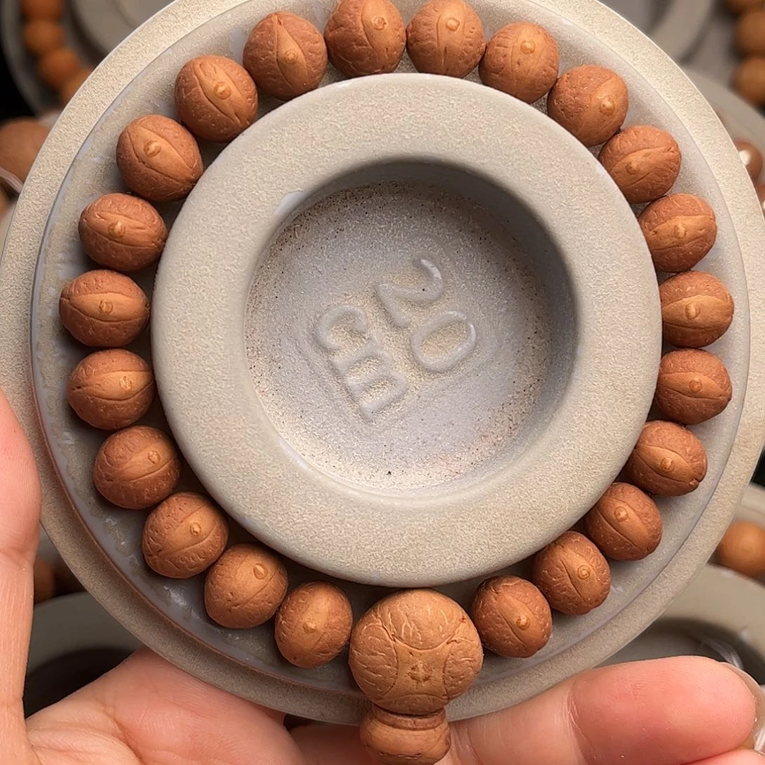 手串凤眼菩提11矮桩红皮