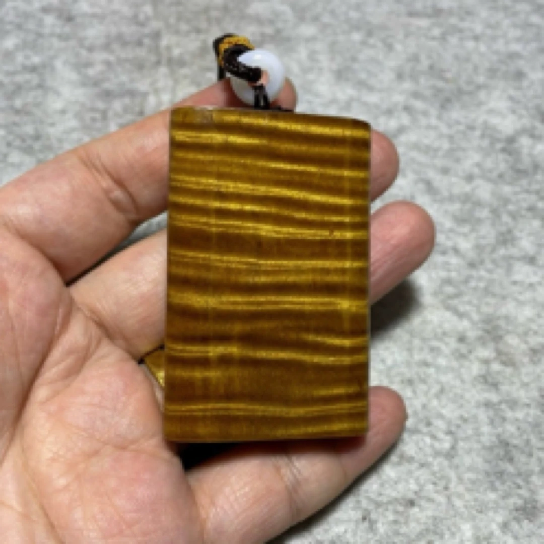 新款金丝楠木水波纹无事牌手把件挂件创意牌子车挂配饰家居平安