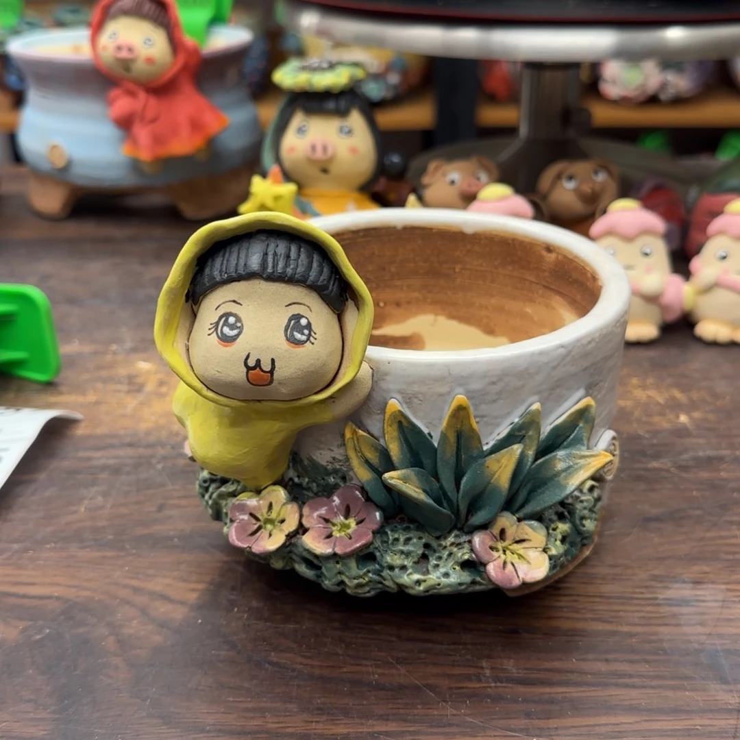 【闪购商品】晓*粗陶手捏