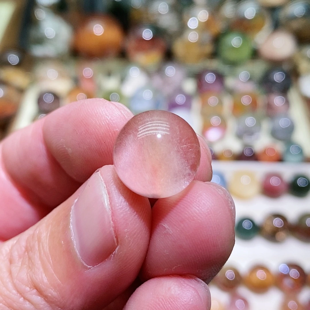 颈饰未镶嵌水晶单珠