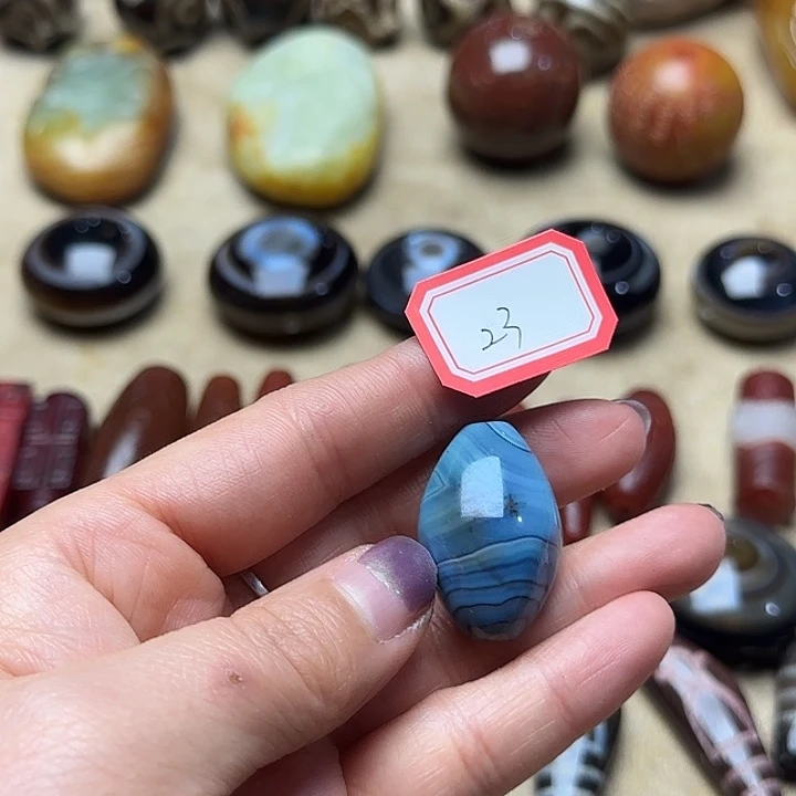 玛瑙/玉髓未镶嵌珠宝半成品23